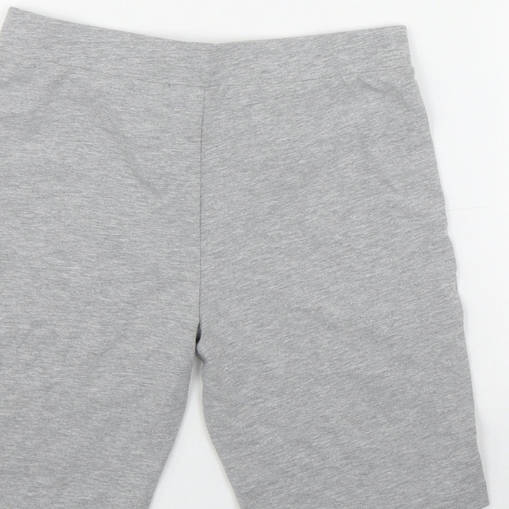 Primark Girls Grey  Cotton Sweat Shorts Size 11-12 Years  Regular