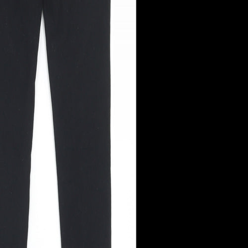 H&M Girls Black  Cotton Jegging Jeans Size 11-12 Years  Regular