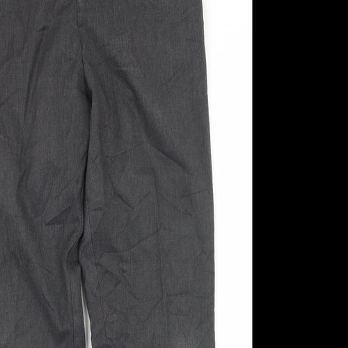 Trustar Boys Grey  Polyester Dress Pants Trousers Size 13 Years  Regular Hook & Eye - School Wear