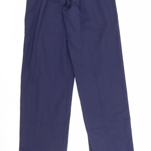 Portwest Mens Blue  Polyester Trousers  Size 30 in L33 in Regular Zip