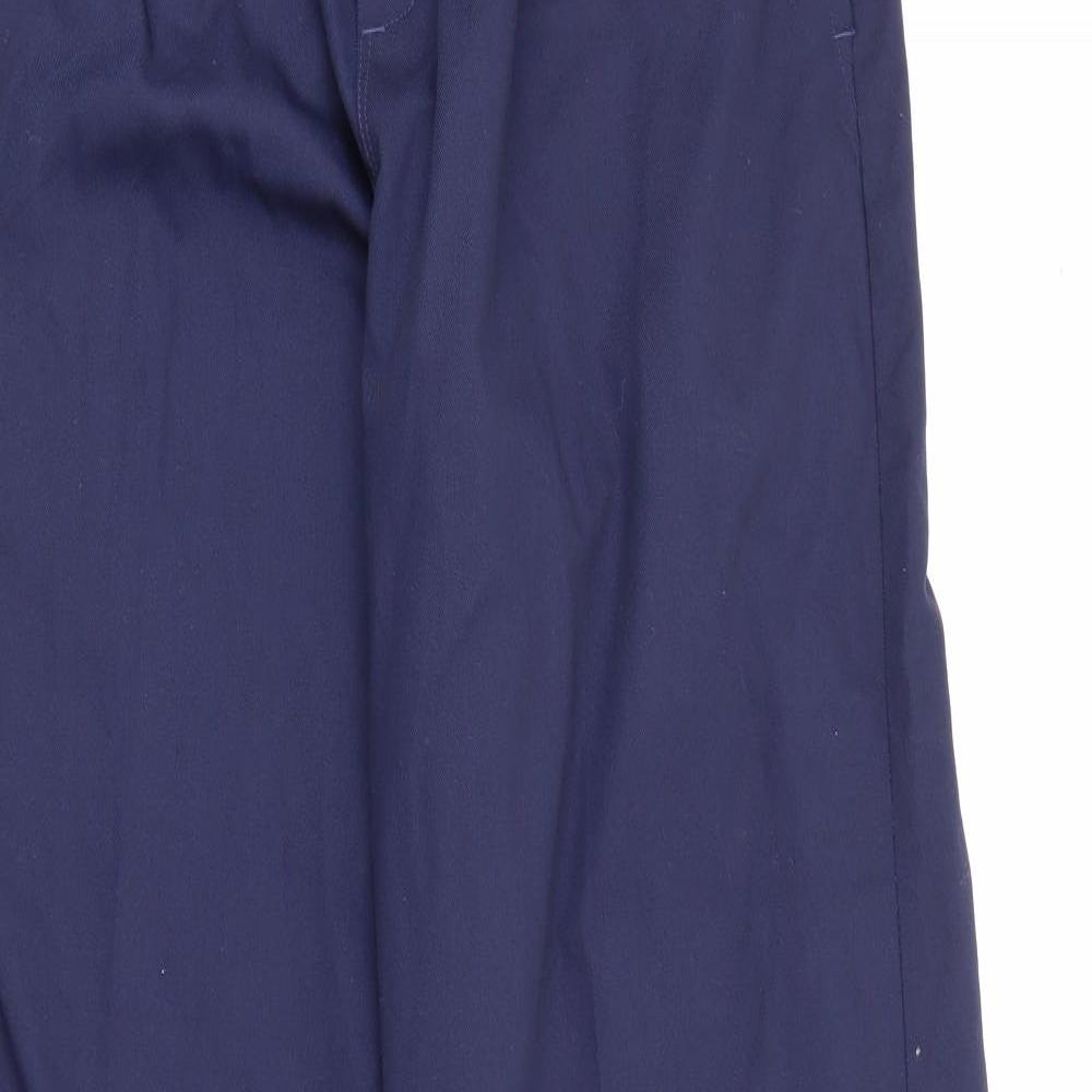 Portwest Mens Blue  Polyester Trousers  Size 30 in L33 in Regular Zip