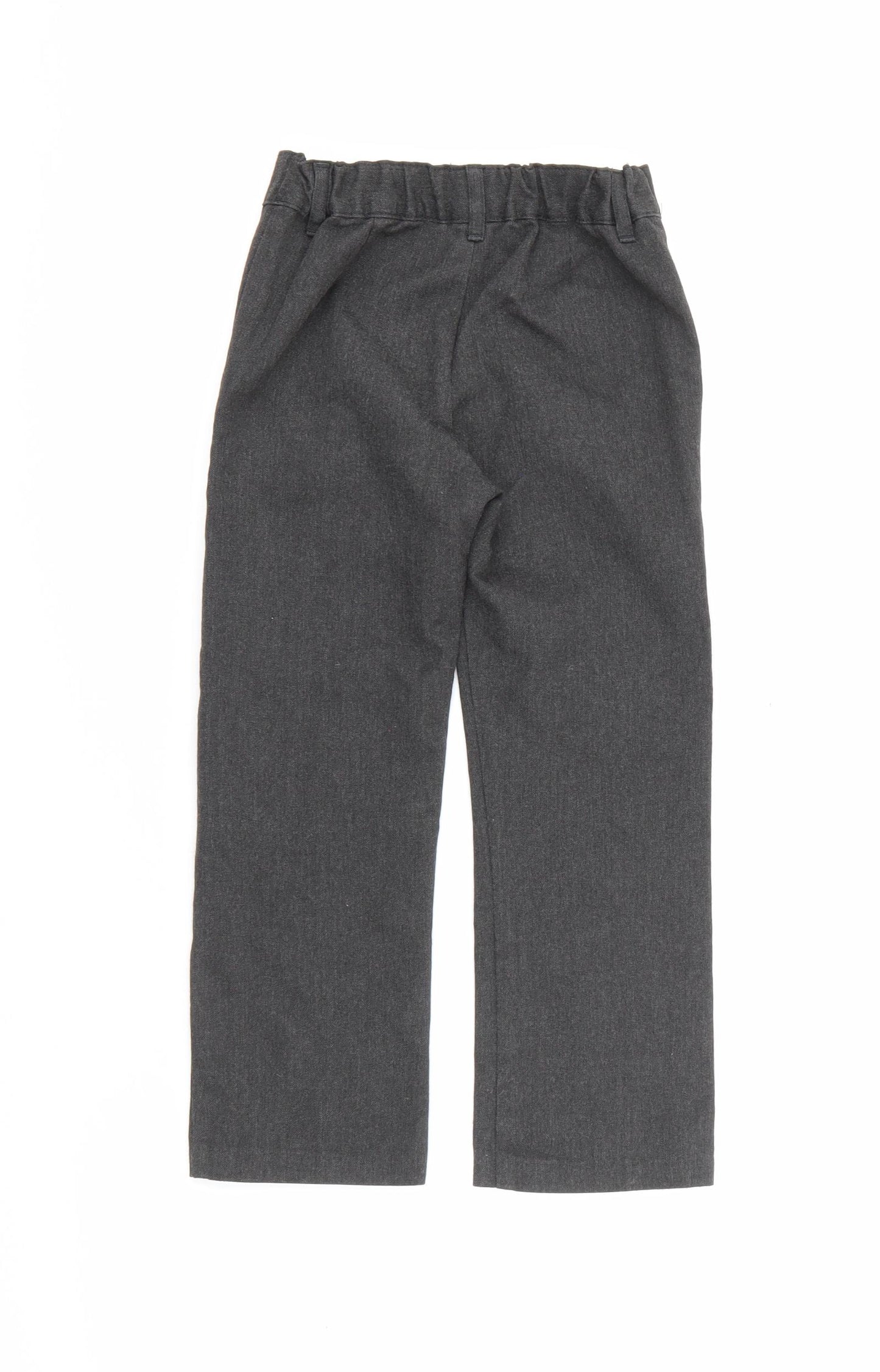 F&F Boys Grey  Polyester Dress Pants Trousers Size 4-5 Years  Regular
