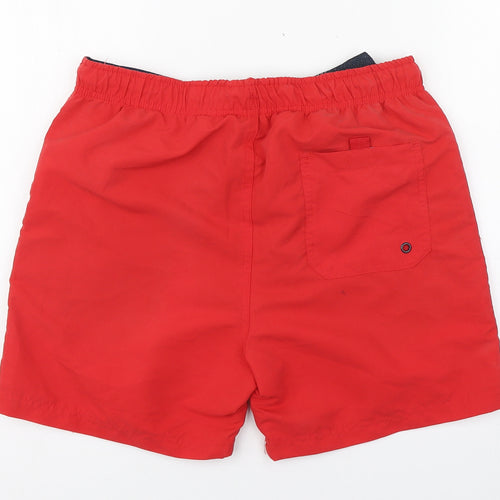 Primark Mens Red  Polyester Athletic Shorts Size S  Regular  - Swim Trunks