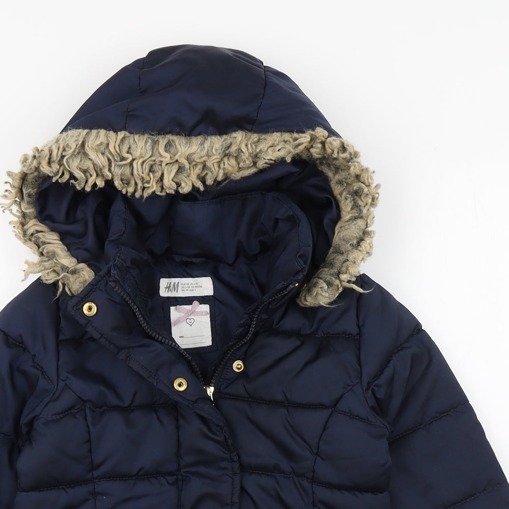 H&m clearance girls parka