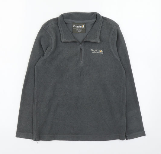 Regatta Boys Grey   Jacket  Size 9-10 Years  Zip