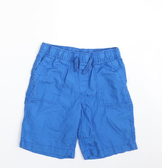 Gap Boys Blue  100% Cotton Bermuda Shorts Size L  Regular