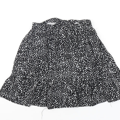 Shein  Girls Multicoloured Animal Print Cotton Skater Skirt Size 9 Years  Regular