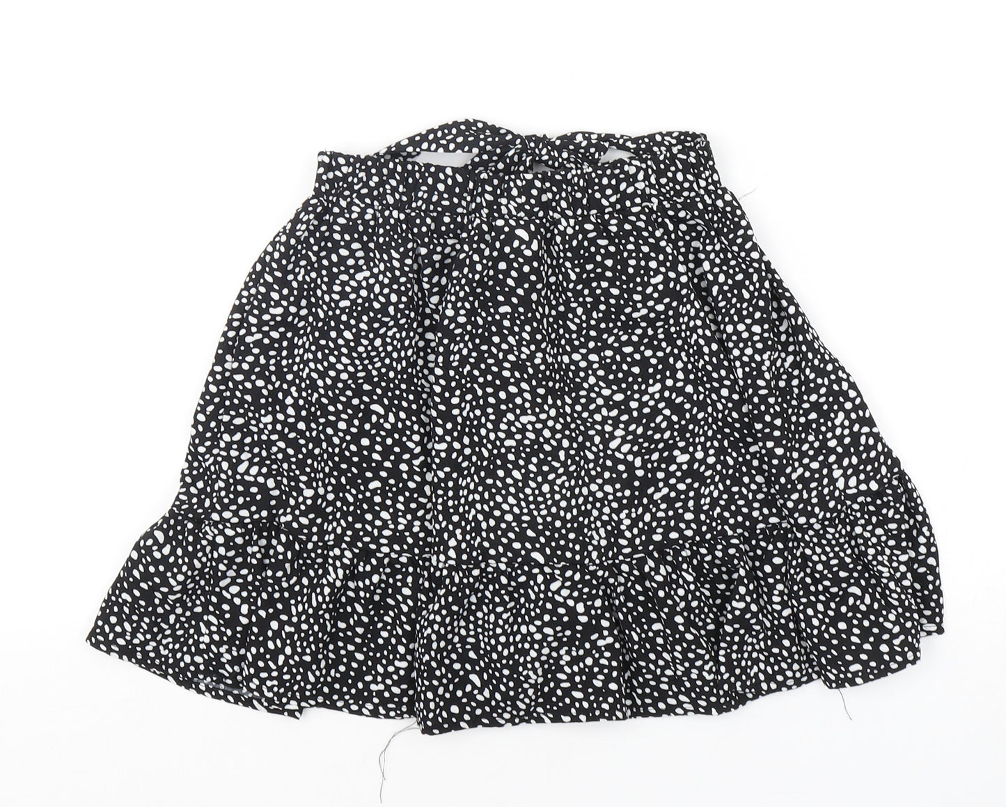 Shein  Girls Multicoloured Animal Print Cotton Skater Skirt Size 9 Years  Regular