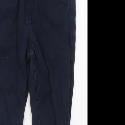 Pep&Co Boys Blue  Cotton Cargo Trousers Size 3-4 Years  Regular Drawstring