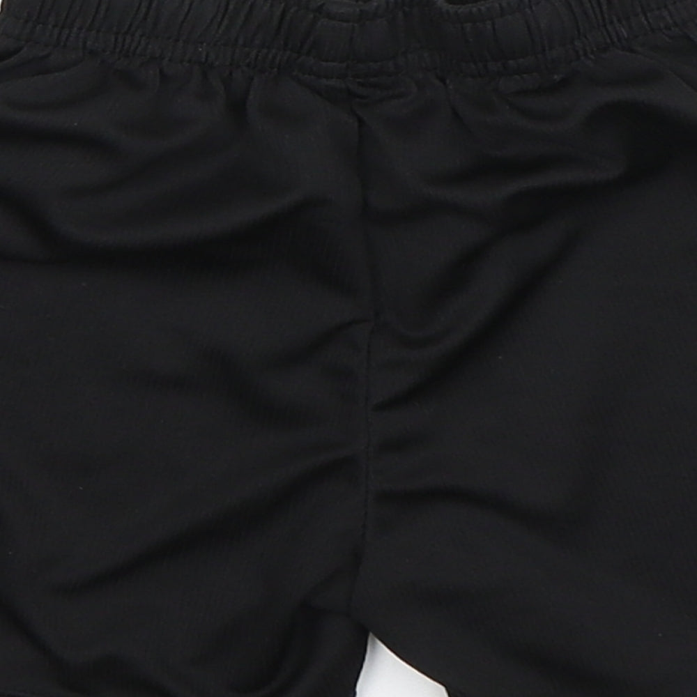 Sondico Boys Black  Polyester Sweat Shorts Size 2-3 Years  Regular