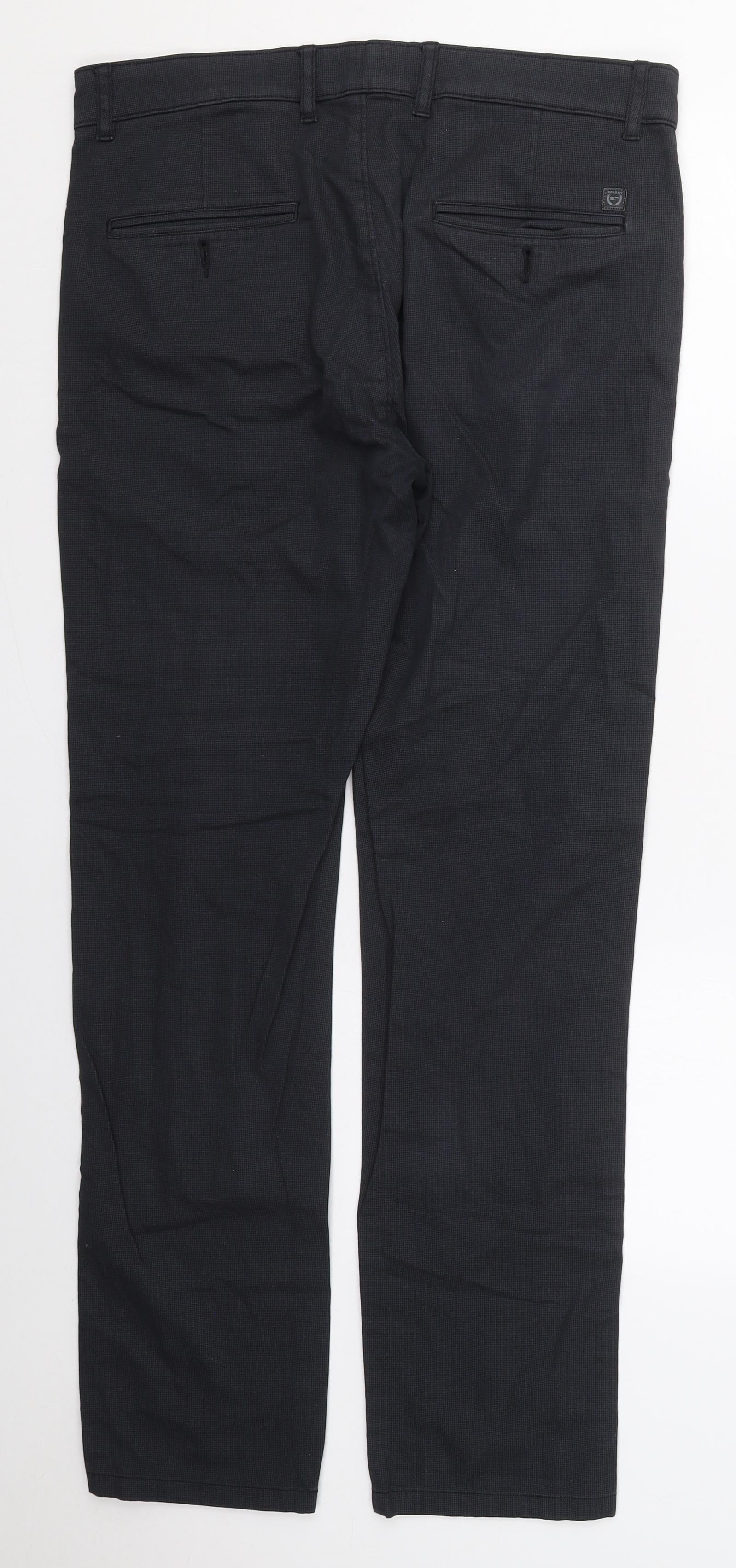 Midnight blue cotton corduroy Chamonix five-poket trousers | Brioni® PE  Official Store