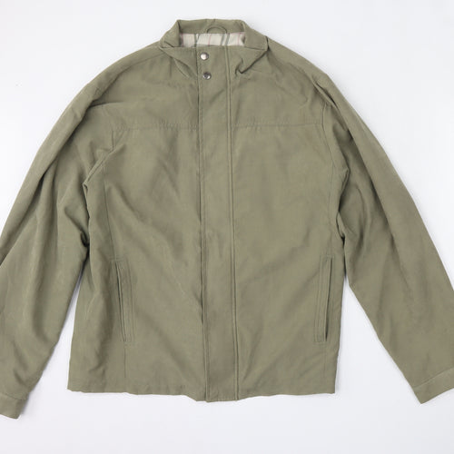 Weatherguard Mens Green   Jacket  Size M  Button