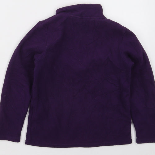 Mountain Trail Girls Purple   Jacket  Size 5-6 Years  Zip