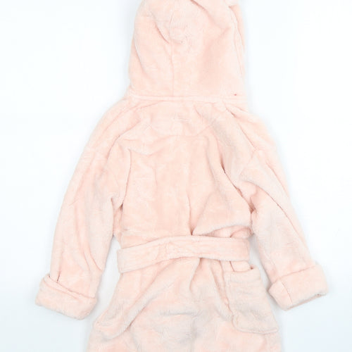 NEXT Girls Pink Solid Polyester Top Gown Size 3-4 Years