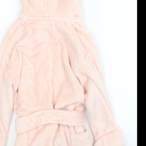 NEXT Girls Pink Solid Polyester Top Gown Size 3-4 Years
