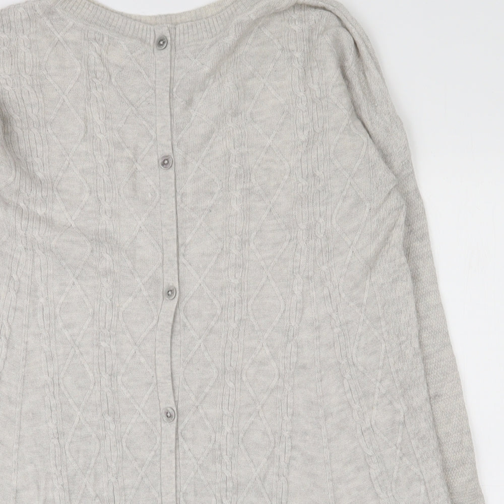 Fat face grey cardigan best sale