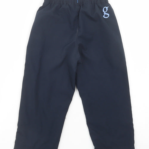 O'Neills Boys Blue  Polyester Jogger Trousers Size 3-4 Years  Regular Drawstring