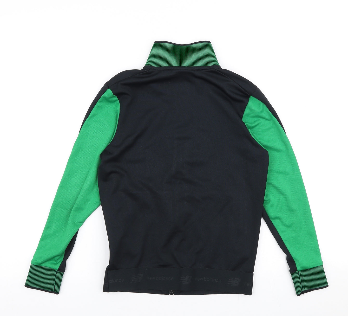 New Balance Boys Black   Jacket  Size M  Zip - Celtic Football Club