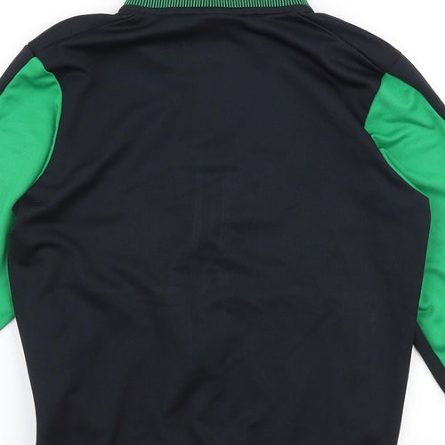 New Balance Boys Black   Jacket  Size M  Zip - Celtic Football Club
