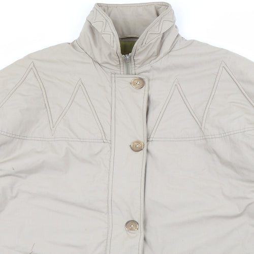 Rossetti Womens Beige   Jacket Coat Size 18  Zip