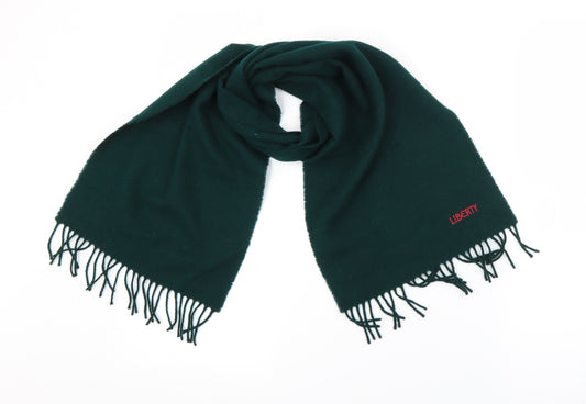 Liberty Unisex Green  Wool Scarf  One Size