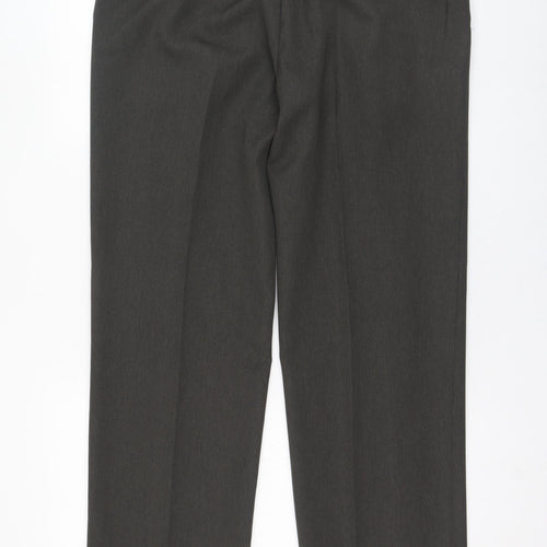 James Pringle Mens Green  Polyester Trousers  Size 36 L31 in Regular Zip