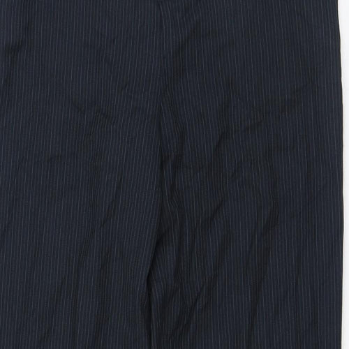 Duffer of St. George Boys Blue  Polyester Dress Pants Trousers Size 14 Years  Regular Zip