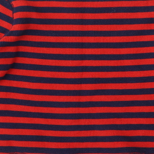 Country Road Boys Multicoloured Round Neck Striped Cotton Pullover Jumper Size 3 Years