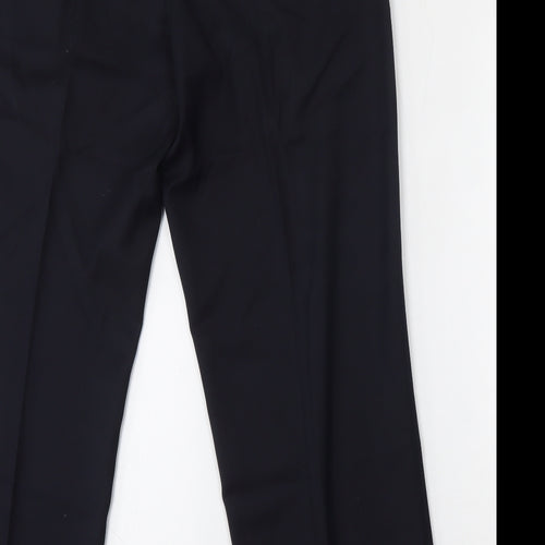 Debenhams Mens Blue  Polyester Trousers  Size 36 L30 in Regular