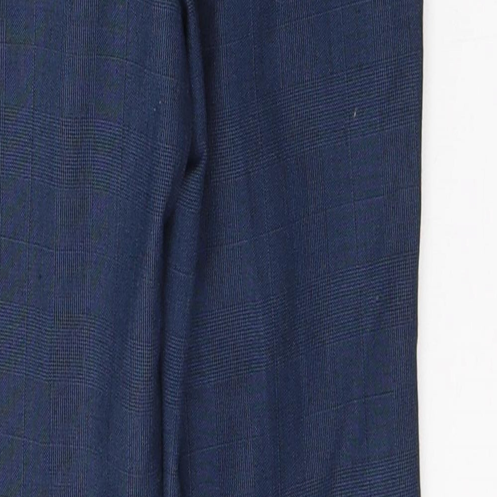 NEXT Boys Blue  Polyester Capri Trousers Size 8 Years  Regular Button