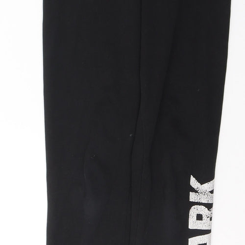 IVY PARK Womens Black  Cotton Pedal Pusher Leggings Size XS L27 in
