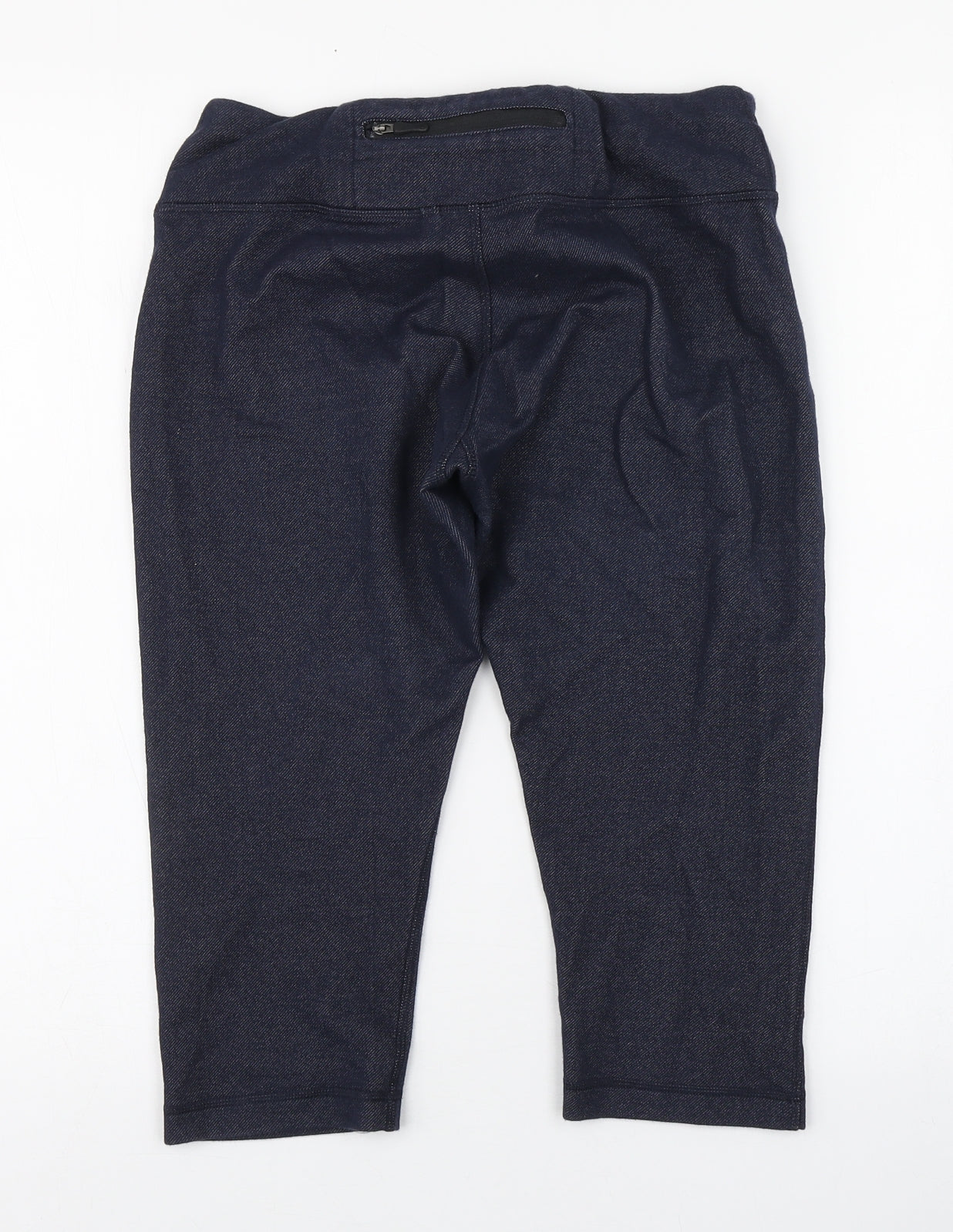 NEXT Womens Blue  Cotton Jogger Leggings Size 10 L16 in Regular  - Cropped