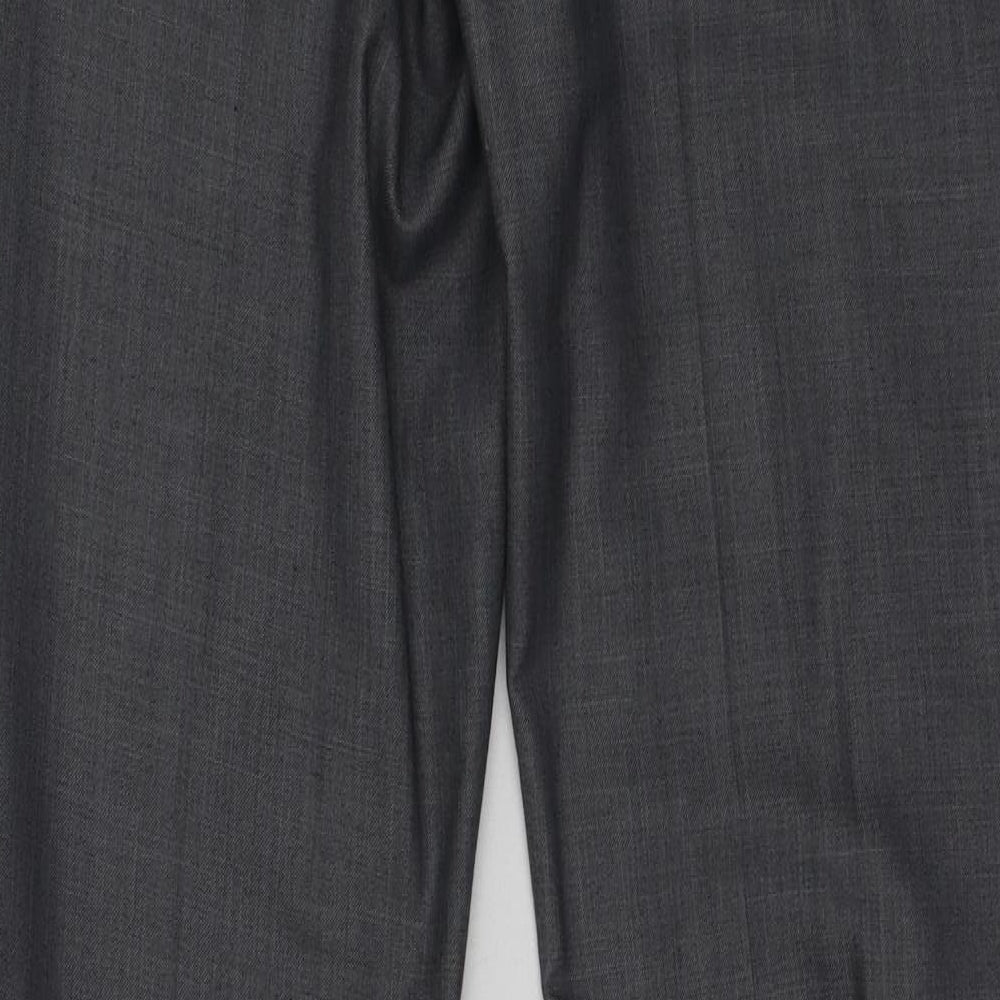 Cedar Wood State Mens Grey  Polyester Trousers  Size 32 L29 in Regular Button