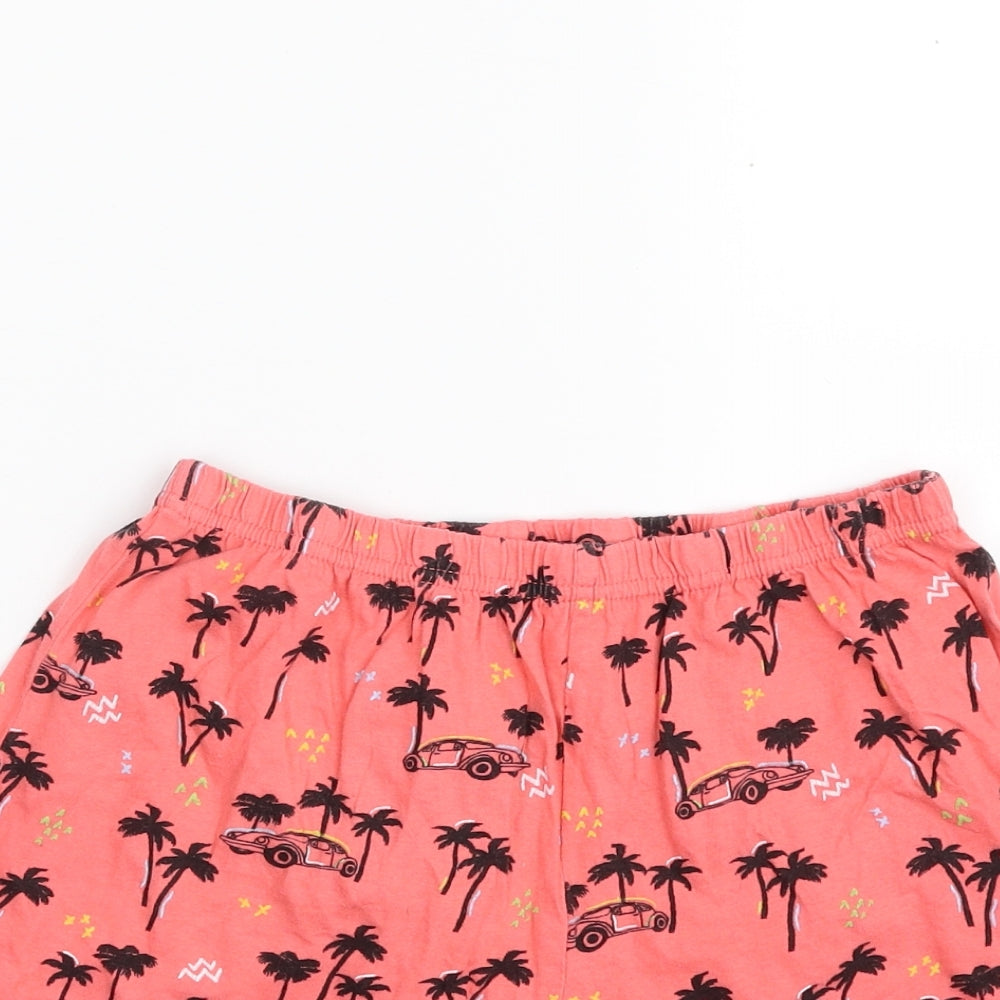 Primark Boys Pink Floral 100% Cotton Sweat Shorts Size 12-13 Years  Regular  - Car