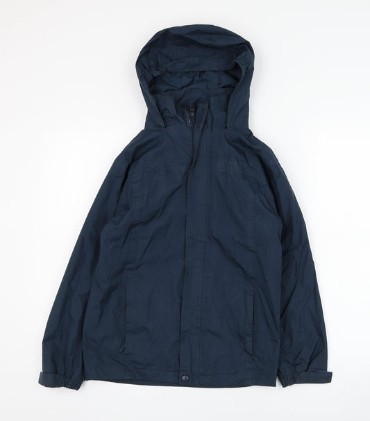 Hi Gear Boys Blue   Rain Coat Coat Size 9-10 Years  Zip