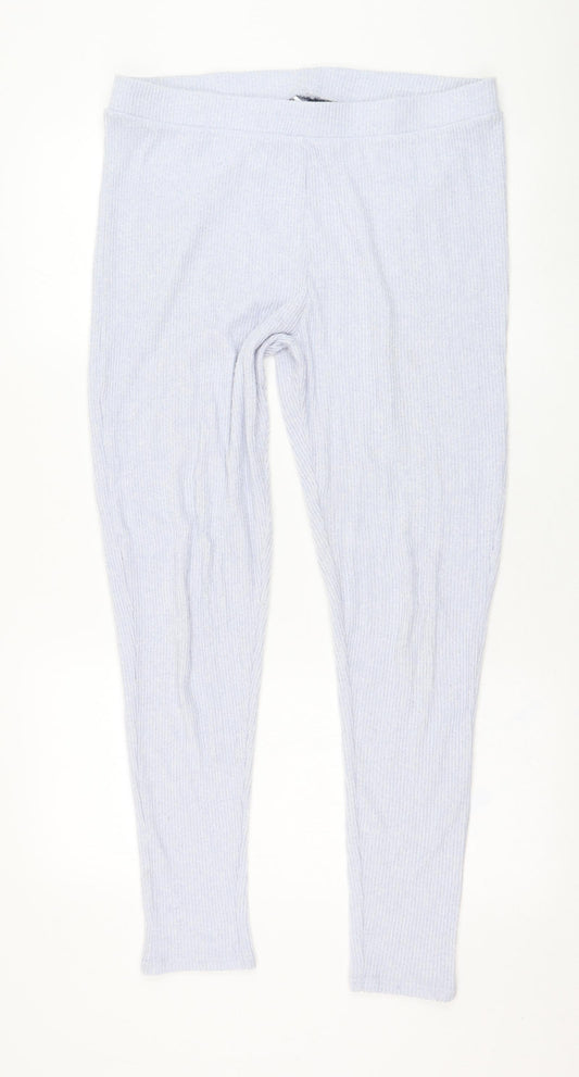 Primark Womens Blue  Polyester Jogger Leggings Size 14 L28 in   - Loungewear