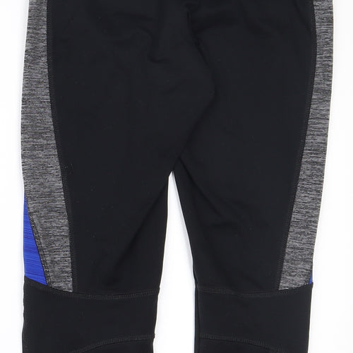 Dunnes Stores Womens Black  Polyester Jogger Leggings Size 10 L22 in Regular Pullover