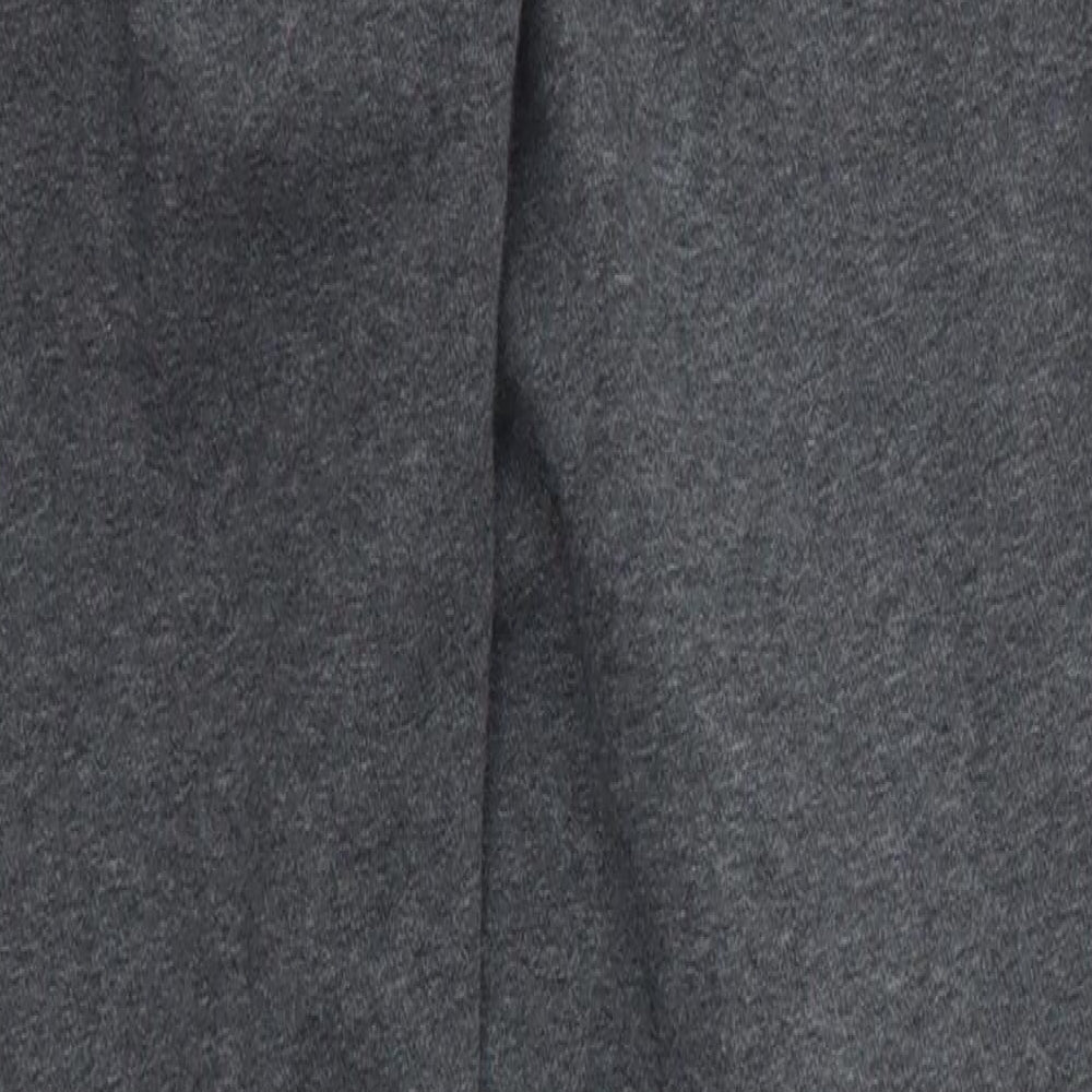 adidas Mens Grey  Cotton Sweatpants Trousers Size XS L29 in Regular Drawstring