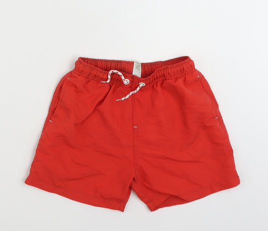 Dunnes Stores Boys Red  Polyester Sweat Shorts Size 10-11 Years  Regular  - SWIM SHORTS