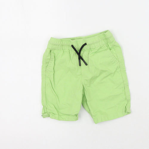 Primark Boys Green  Polyester Utility Shorts Size 2-3 Years  Regular