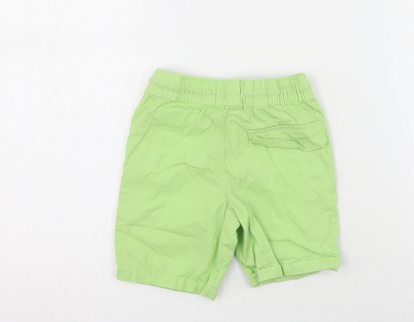 Primark Boys Green  Polyester Utility Shorts Size 2-3 Years  Regular