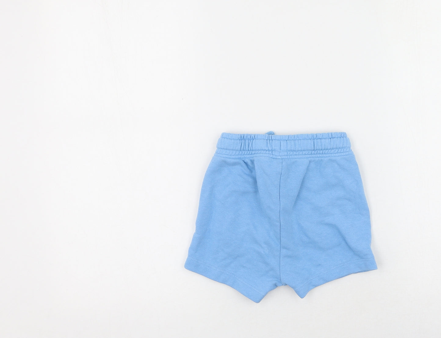 George Boys Blue  Polyester Sweat Shorts Size 2-3 Years  Regular