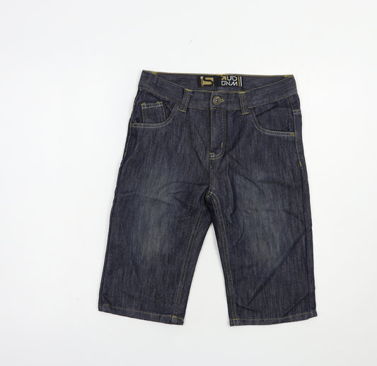 Urban Outlaws Boys Blue  Cotton Utility Shorts Size 10-11 Years  Regular