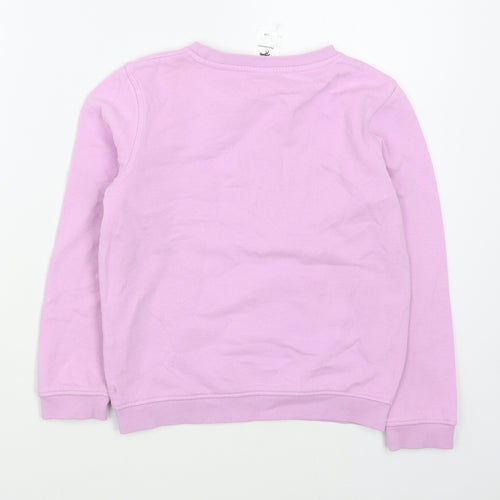 Palomino Girls Purple  Cotton Pullover Sweatshirt Size 9 Years  Pullover