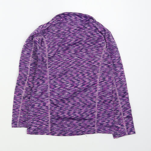 Crivit Girls Purple   Jacket  Size 7-8 Years  Zip