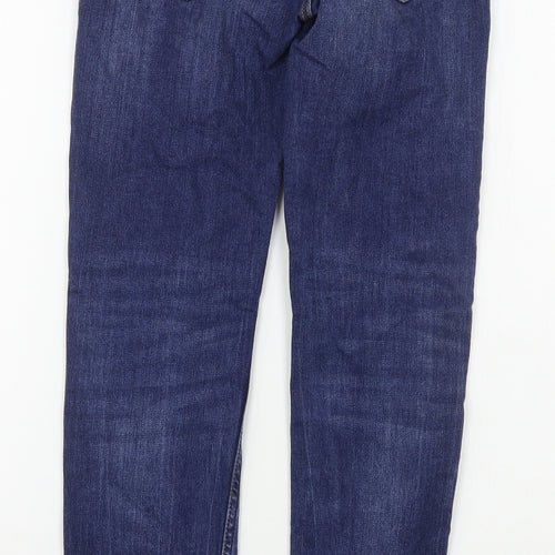 Lee Mens Blue  Lyocell Skinny Jeans Size 25 in L31 in Regular Button