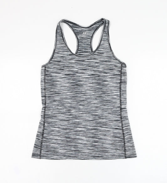 H&M Womens Grey  Polyester Basic Tank Size S Round Neck Pullover
