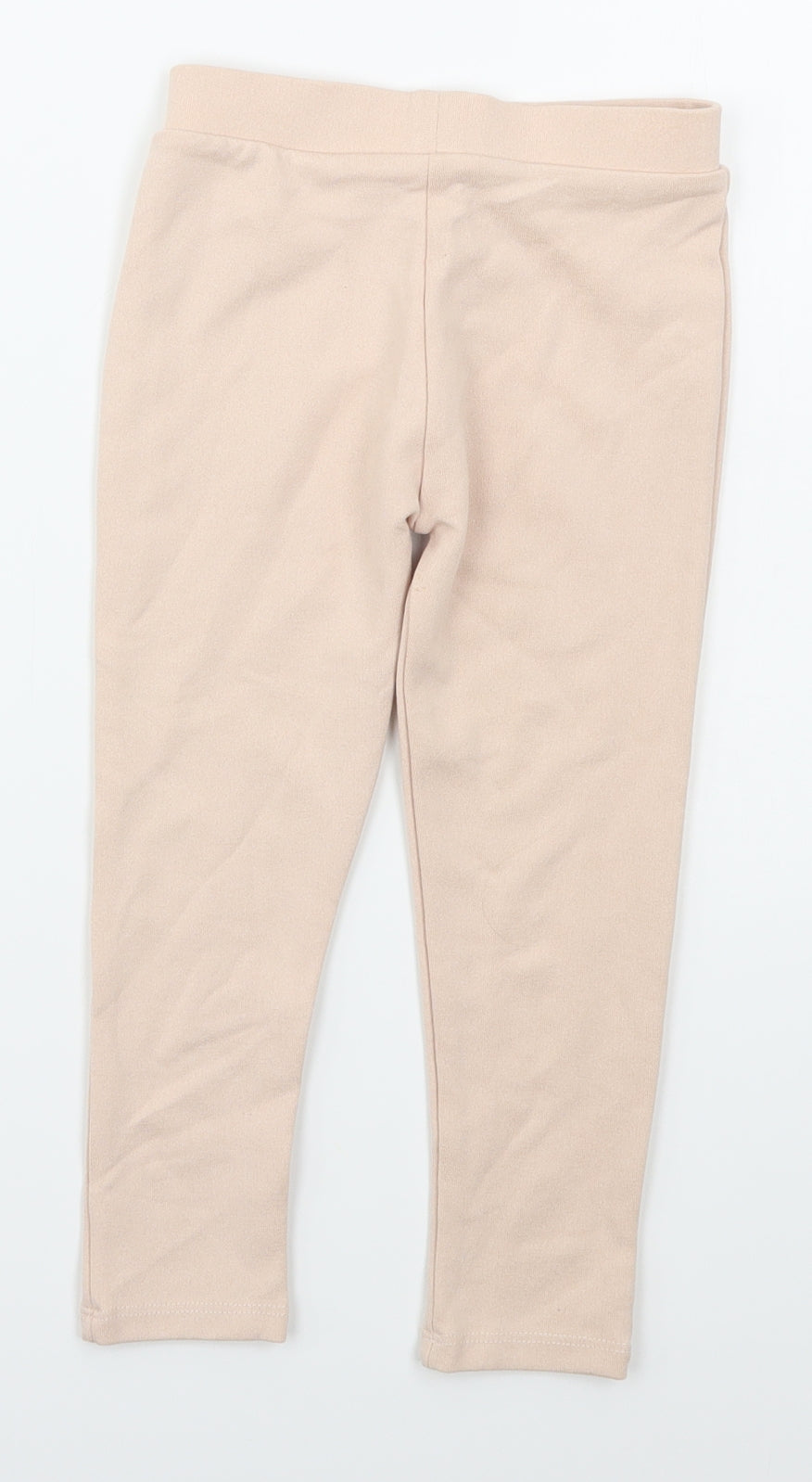 River Island Girls Pink  Viscose Carrot Trousers Size 3-4 Years  Regular