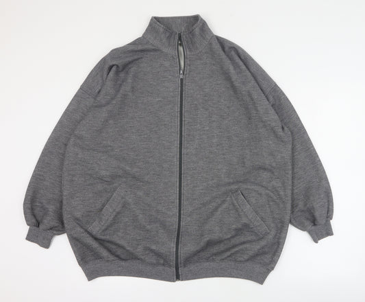 Fabrizio Mens Grey   Jacket  Size XL  Zip