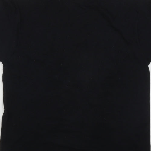 Screen Stars Womens Beige  Polyester Basic T-Shirt Size S Round Neck - Bear